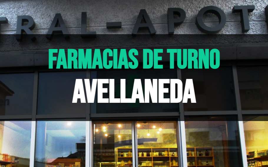 Farmacia de turno Avellaneda