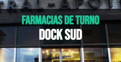 Farmacia de turno Dock Sud
