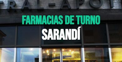 Farmacia de turno Sarandí